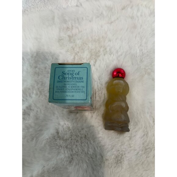 Avon Vintage 1980 Song Of Christmas Sweet Honesty Cologne FULL - Picture 2 of 3